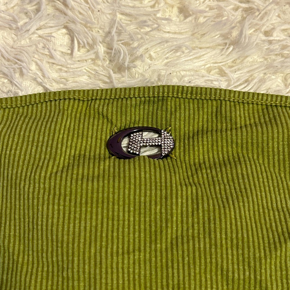Beautiful green tube top